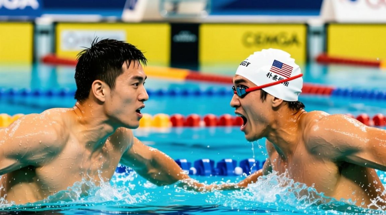 孙杨和朴泰桓游泳比赛谁赢了？历史交锋战绩如何？-图2