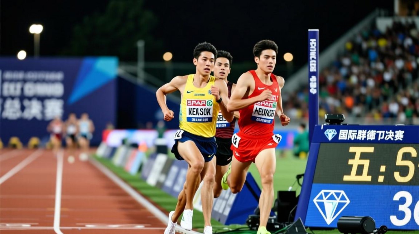 男子五千米决赛中，选手如何应对体能极限与战术博弈？-图3