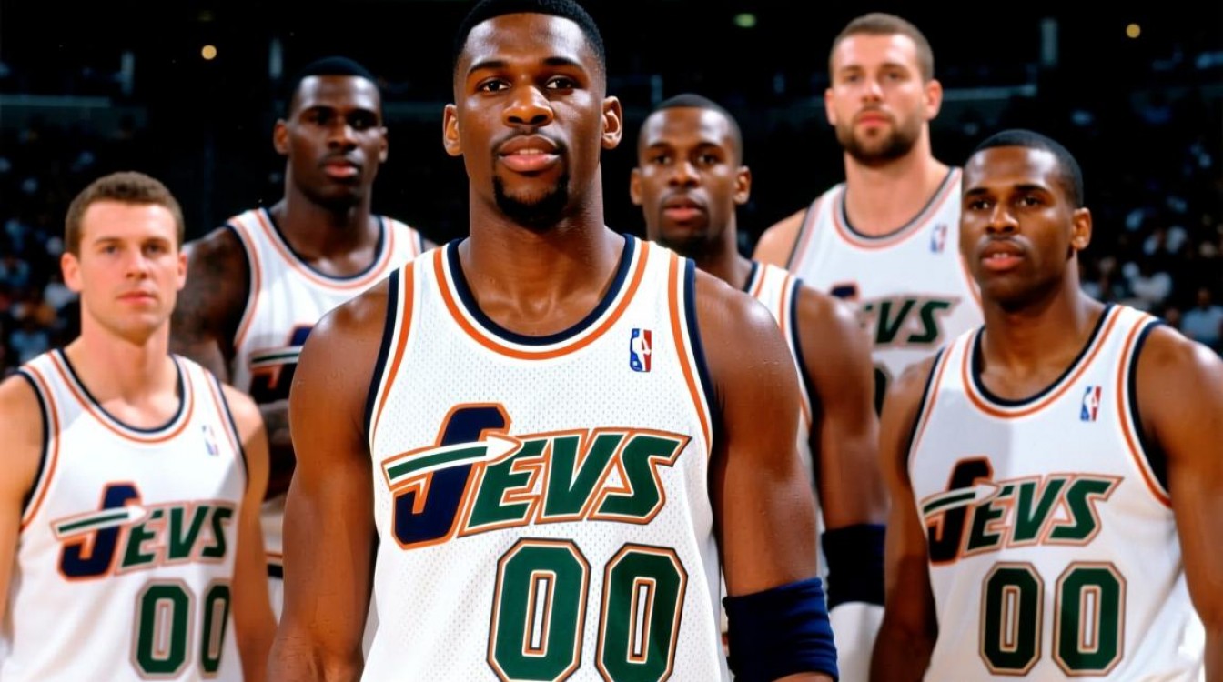 98年爵士00号是谁？98爵士阵容00号球员是谁？-图1