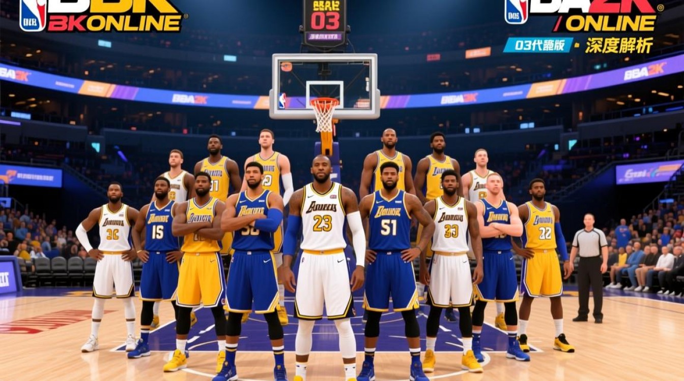 nba2konline03阵容怎么搭配最强？新手必看攻略推荐！-图1