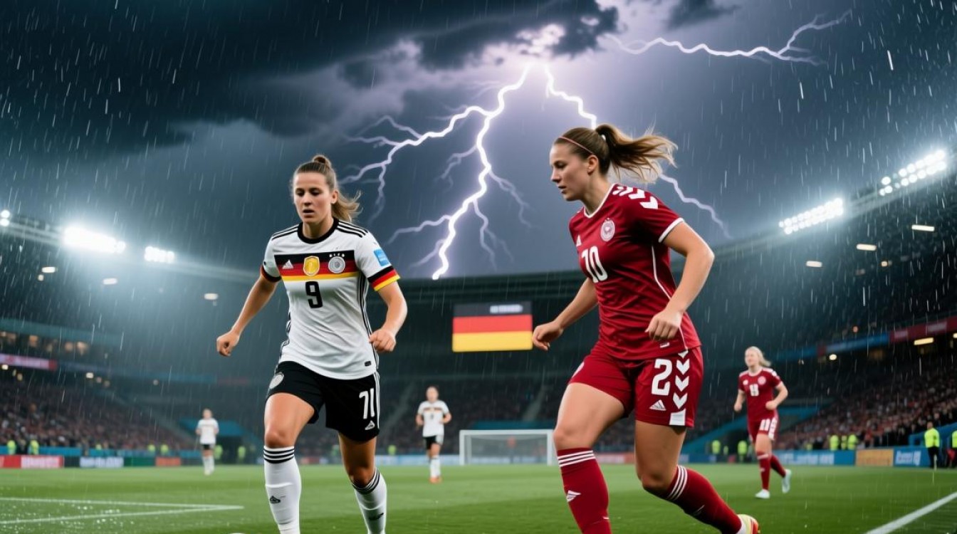 德国女足vs丹麦女足改期原因是什么？-图1