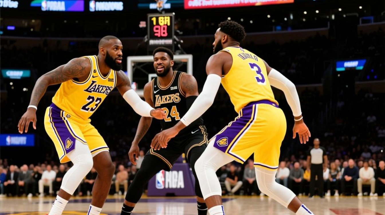 湖人第三场谁赢了？最后时刻比分多少？-图2