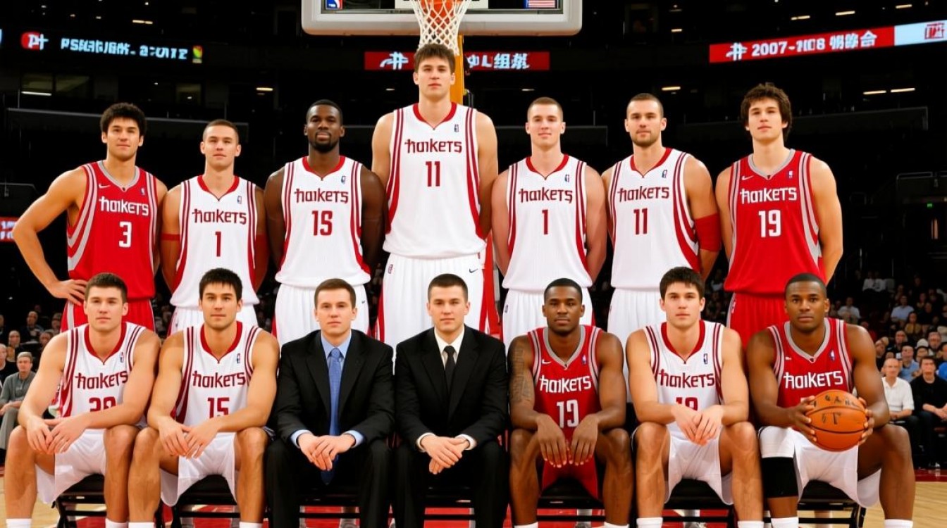 08赛季火箭队阵容有哪些核心球员及战术打法？-图1