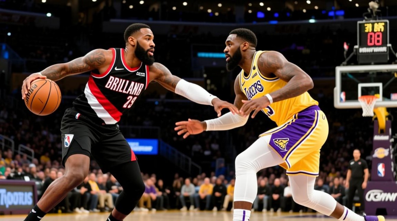 开拓者对湖人谁赢了？今日比赛结果出炉了吗？-图1