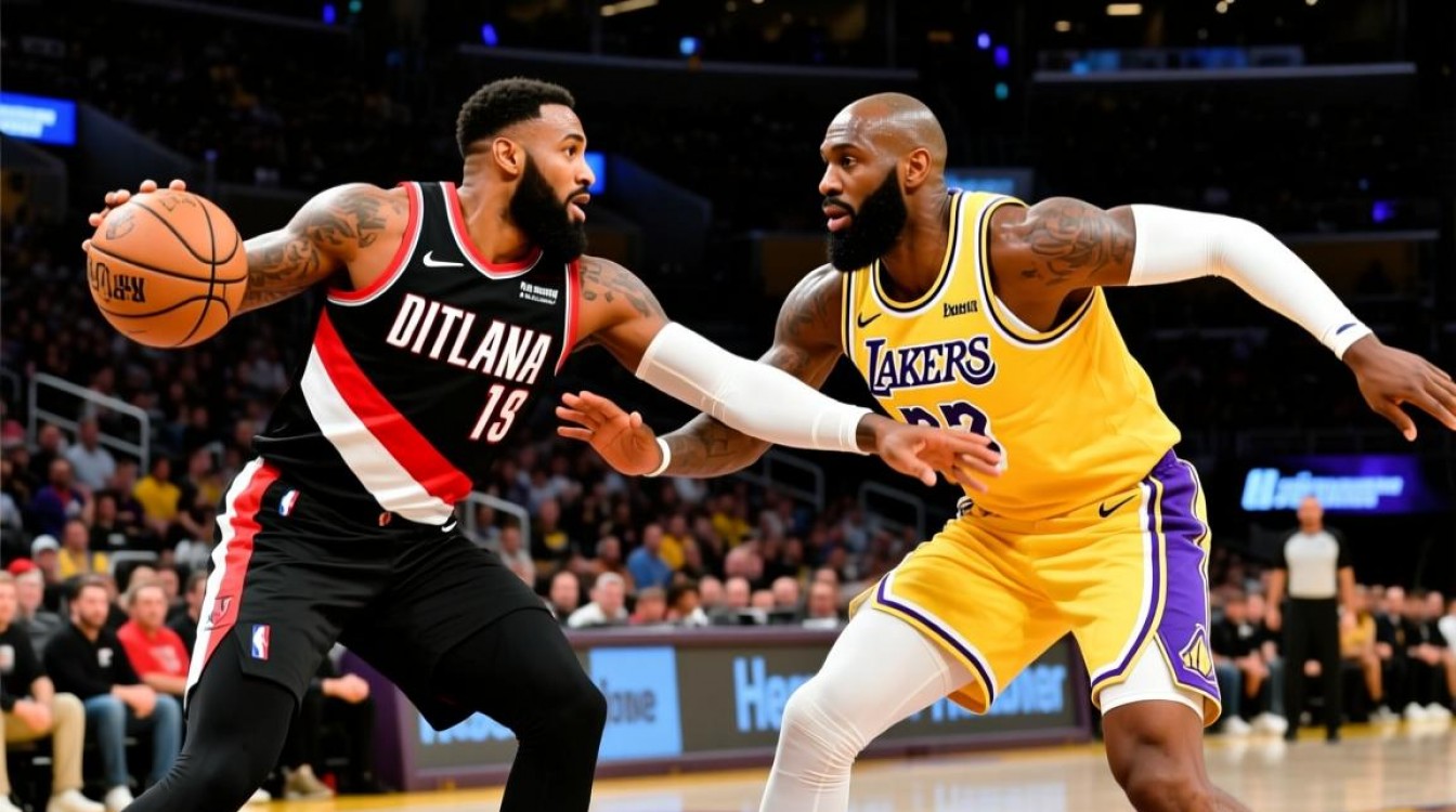 开拓者对湖人谁赢了？今日比赛结果出炉了吗？-图3