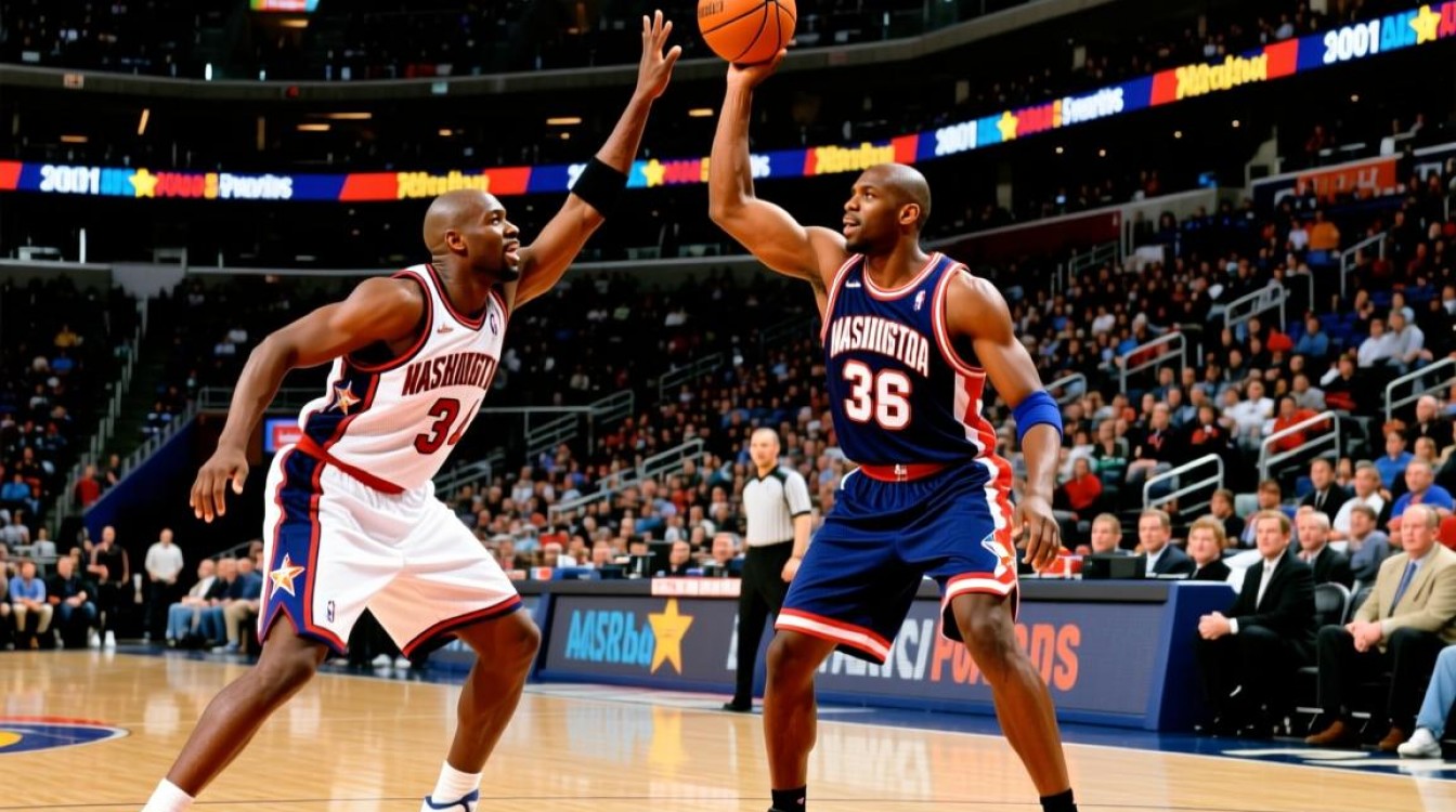 2001年NBA全明星赛最终比分是多少，哪支球队笑到了最后？-图1