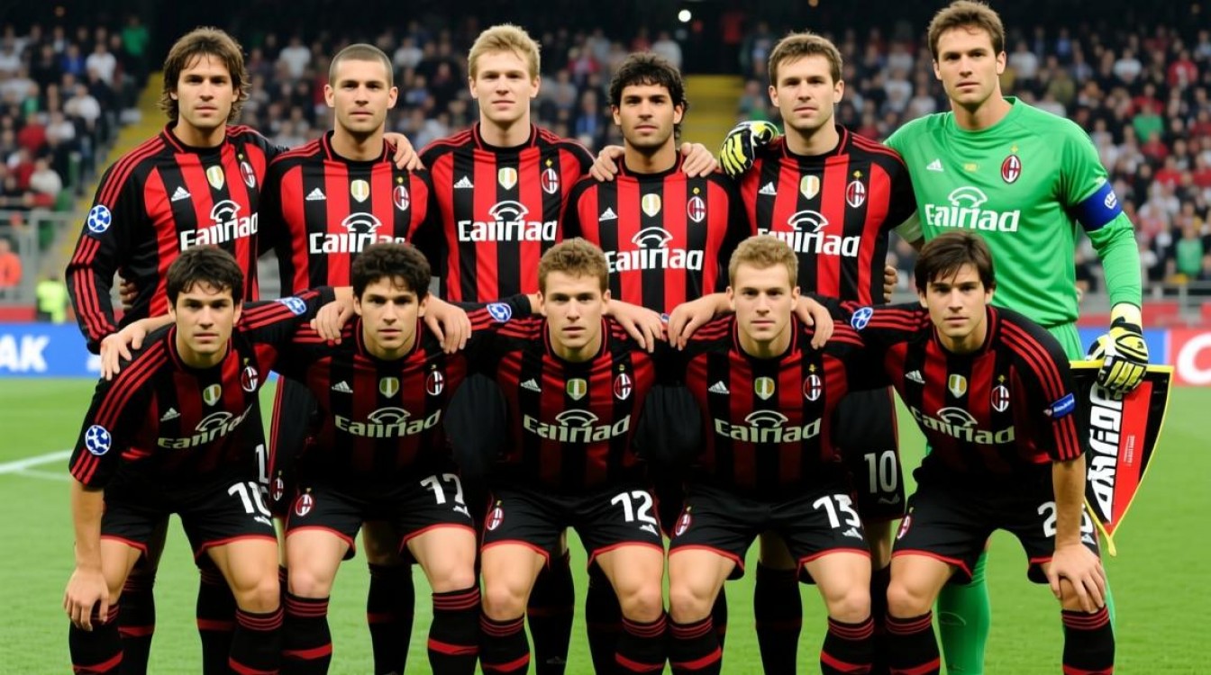 ac米兰03欧冠阵容有哪些核心球员战术打法如何？-图1