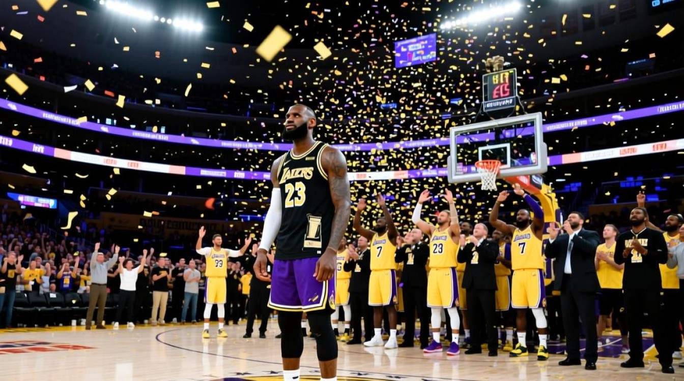 詹皇夺冠后首秀会说什么？这3句话藏着未来答案？-图1