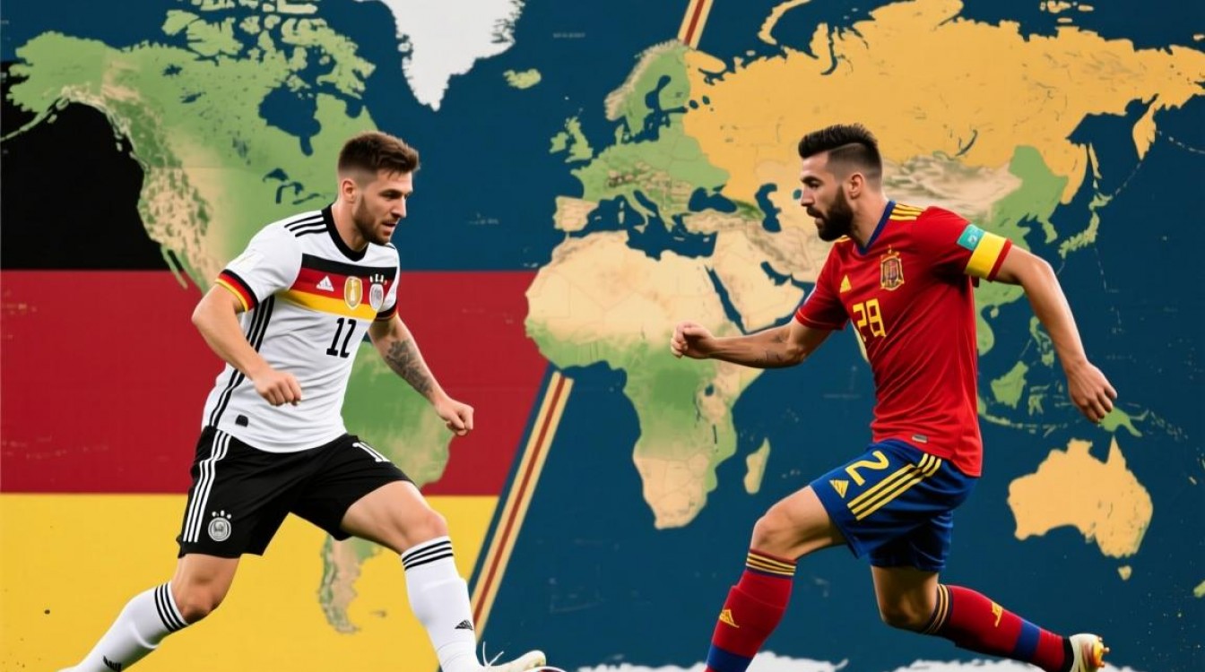 cctv5德国对西班牙谁赢了？最终比分和比赛结果是什么？-图1