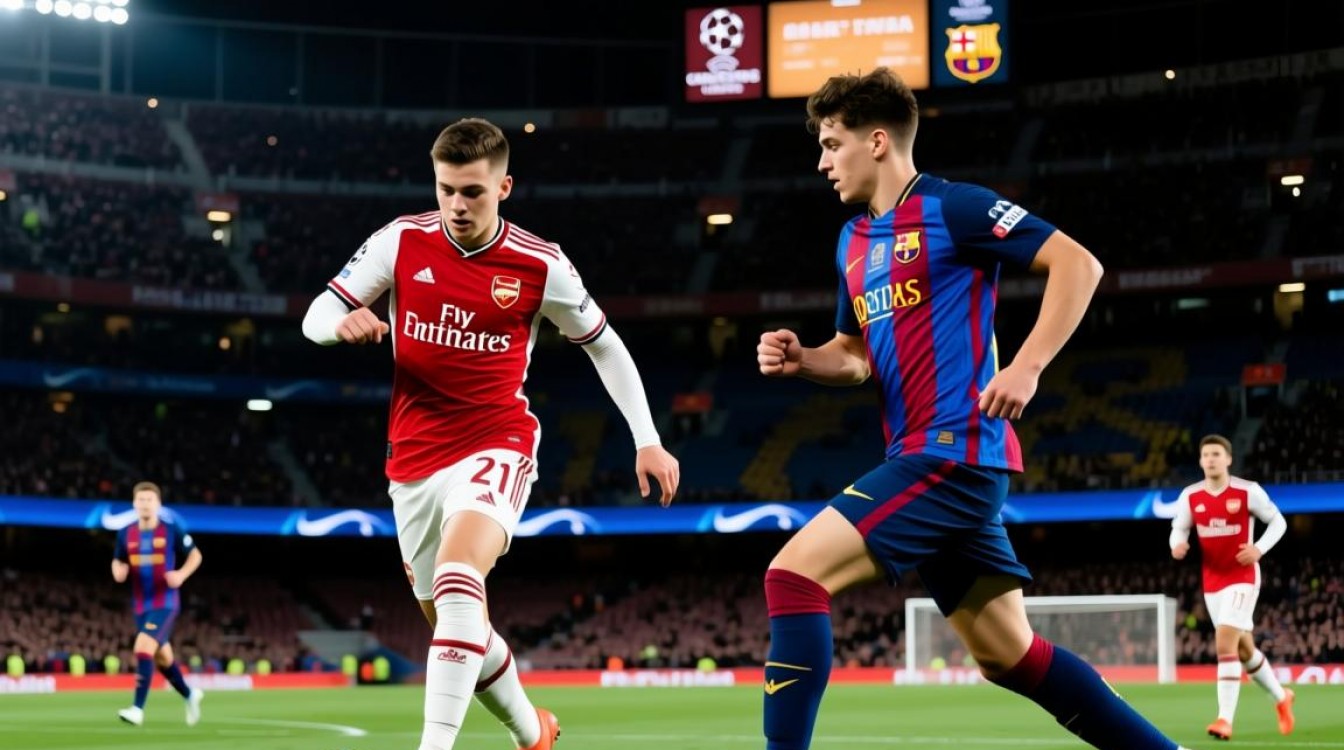 阿森纳首回合赢巴萨，次回合能否守住优势晋级？-图3