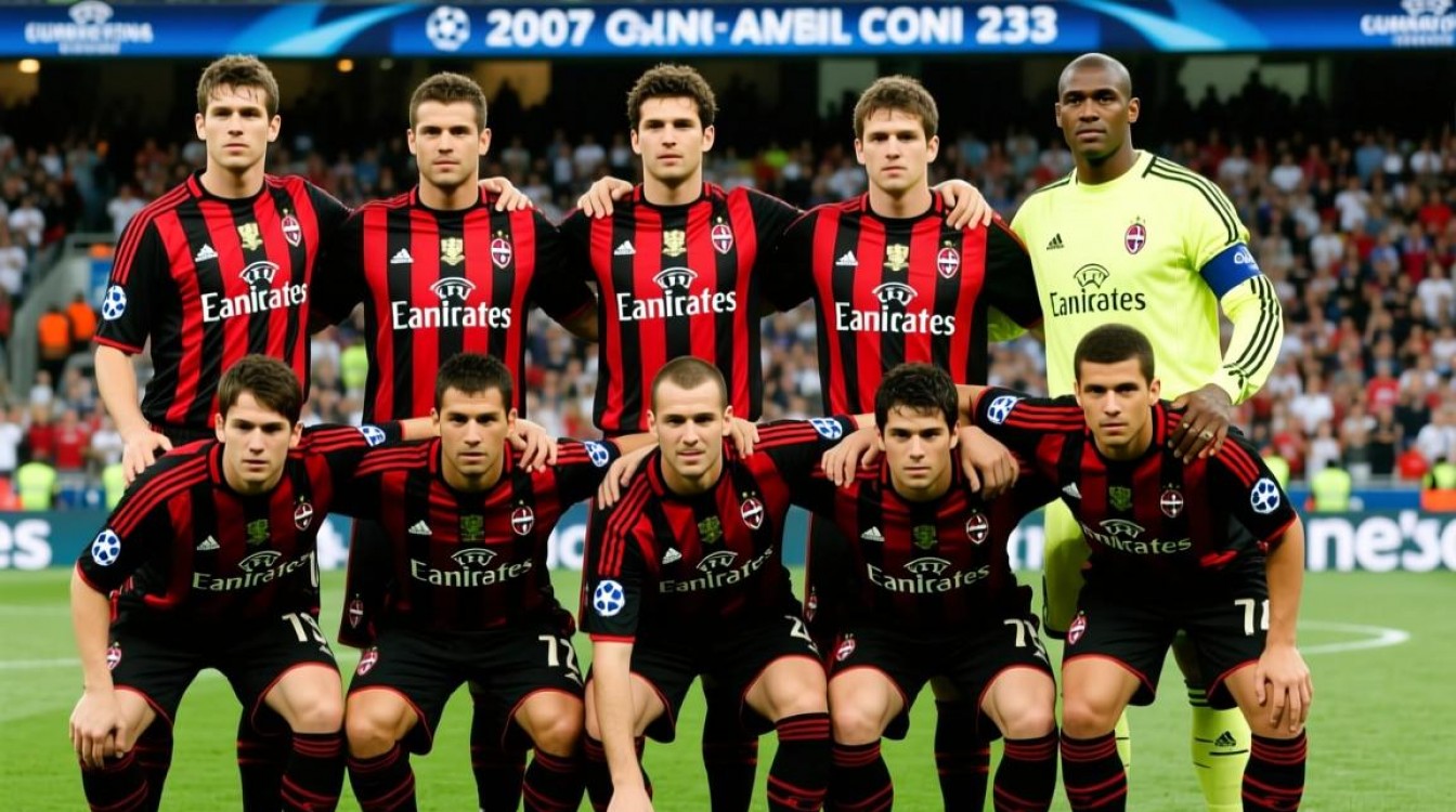 2007年欧冠决赛阵容有哪些关键球员及战术亮点？-图1