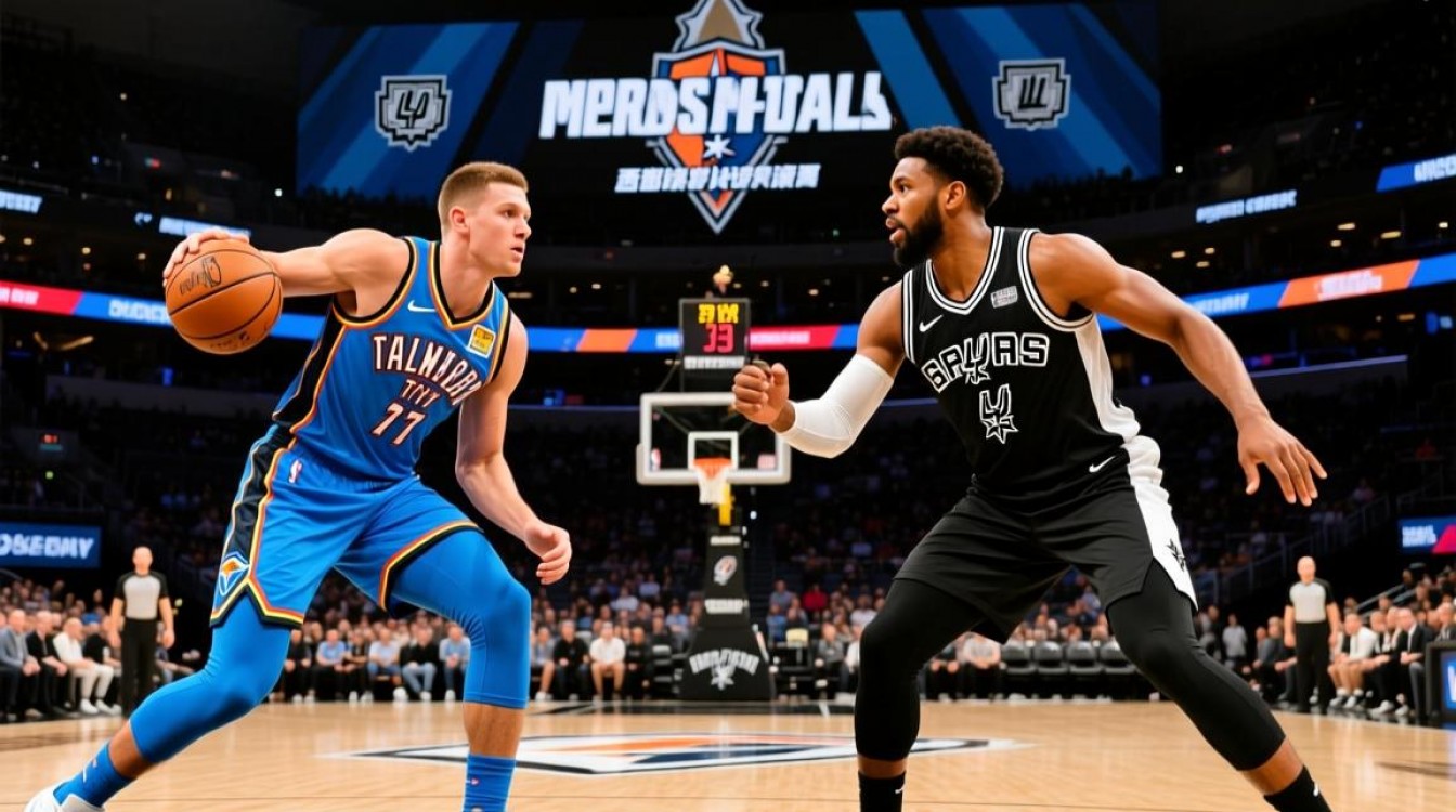 NBA雷霆VS马刺决赛，谁会笑到最后捧起总冠军？-图1