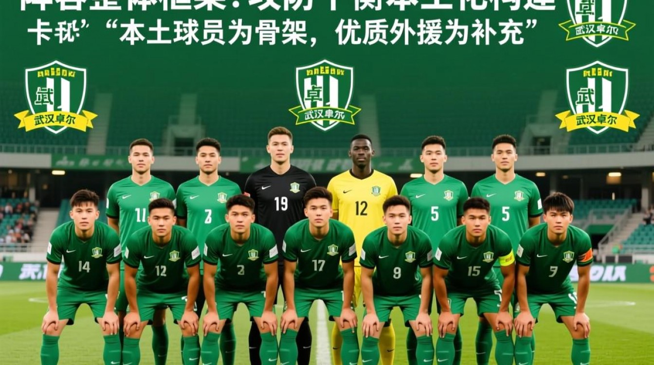 武汉卓尔队最新阵容-图1