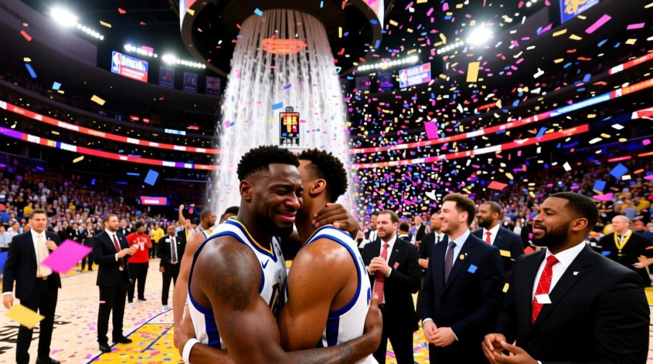 哪里能看NBA总决赛夺冠后全队庆祝直播回放？-图1