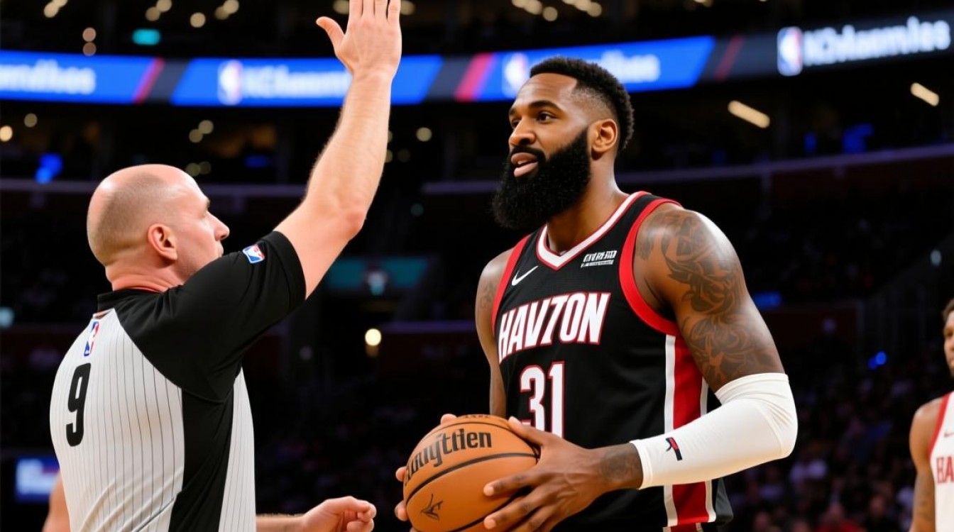 为什么哈登突破时防守手部动作未被吹罚?-图2 为什么哈登突破时防守手部动作未被吹罚?-图2