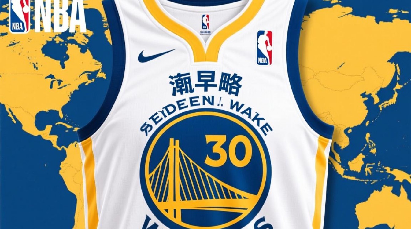 勇士队球衣为什么有中文-图1