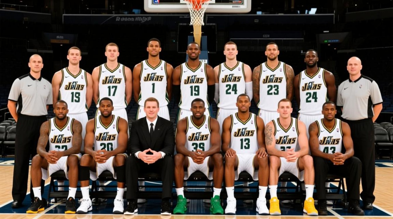 爵士13年阵容有哪些核心球员及战术特点？-图3