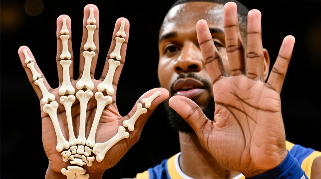 nba球员手掌为什么那么大-图1