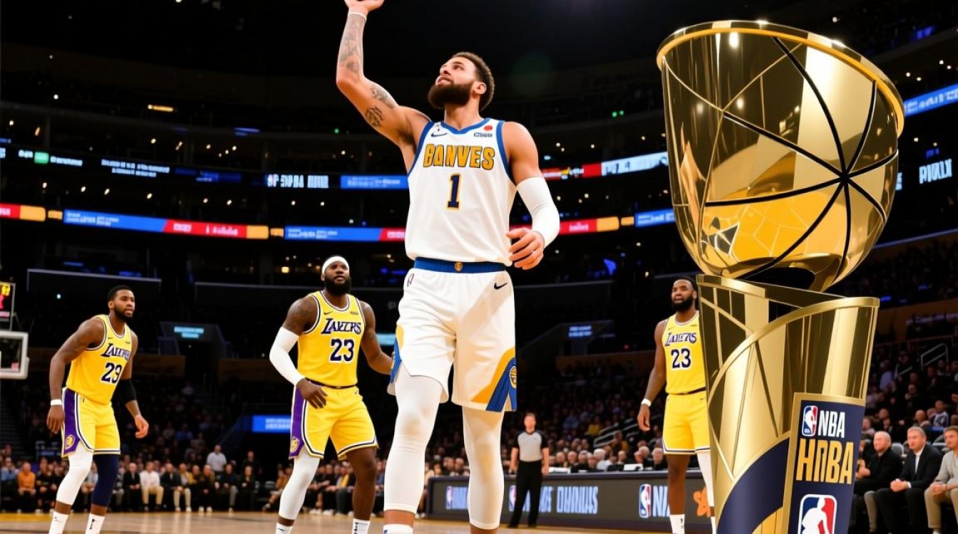 湖人vs掘金西决谁赢了-图1